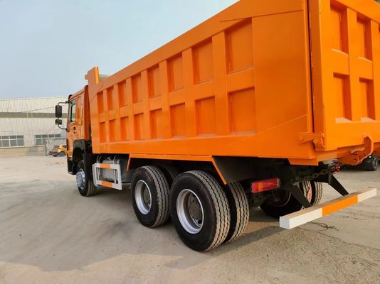 6x4 handgeschakelde versnellingsbak HOWO Dump Truck Gebruikte Truck Dump 12 Roues Sable Benne Camion