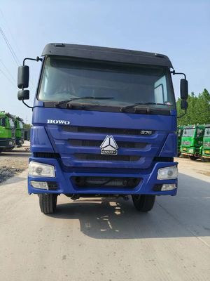 Handgeschakelde transmissie 371 pk Sinotruk HOWO Tipper Truck 10 banden 6X4 Dumper Gebruikte dumptruck