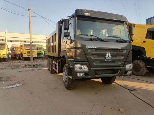 Tweedehands Sinotruk HOWO 6*4 Tipper Truck 10 wielen Grootte 8500*2496*3450 mm Euro 3/4/5