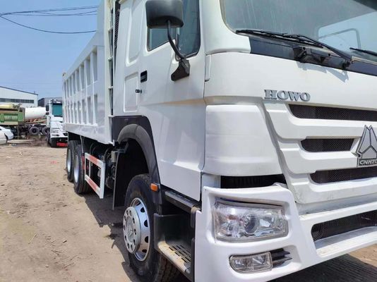 Witte HOWO 6*4 dumptruck met 4-6L motorcapaciteit en klantvereisten