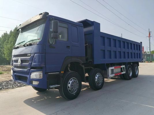Gebruikte HOWO Dump Truck 8X4 12 banden Tipper Trucks voor langeafstandstransport