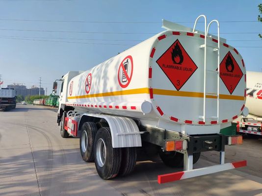 20000 liter 6X4 koolstofstaal tankwagen voor olie-gas diesel rechtstreeks uit zitplaatsen ≤5
