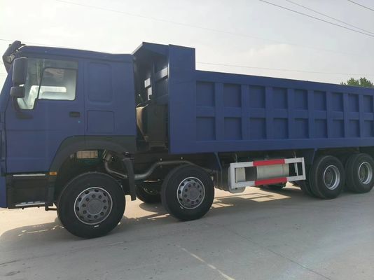 12 banden kantelbussen 8X4 Gebruikte HOWO-dumpbus met GCC-certificering