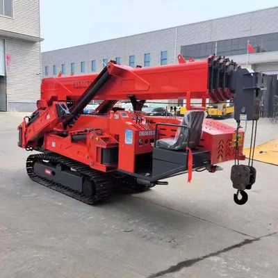 Mobiele opvouwbare 5 ton diesel spin kraan met 4600*1430*2170mm maat