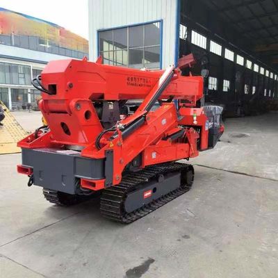 Mobiele opvouwbare 5 ton diesel spin kraan met 4600*1430*2170mm maat