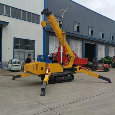 Grote promotie mobiele spin kraan 5 ton met aangepaste kraan Jib en CE-certificering