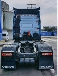 Volvo FM 420 aanhangwagen met radiale banden en 351-450 pk