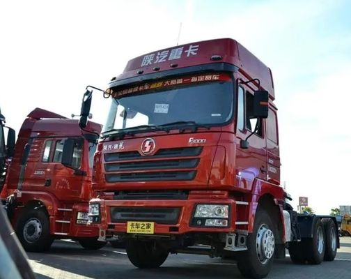 Shacman Gebruikte trekker Truck F3000 Duty Trailer Head met handgeschakelde transmissie