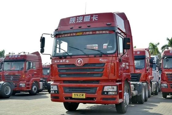 Shacman Gebruikte trekker Truck F3000 Duty Trailer Head met handgeschakelde transmissie