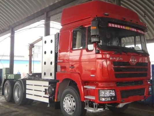 Shacman Gebruikte trekker Truck F3000 Duty Trailer Head met handgeschakelde transmissie