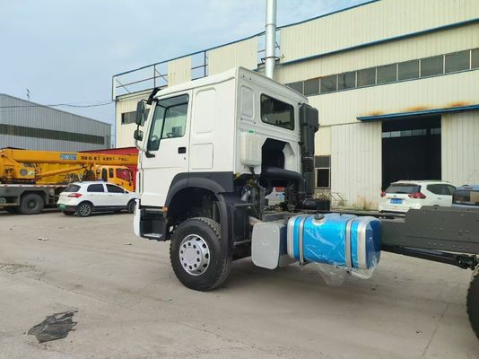Paardenkracht 351-450 pk Gebruikte Sinotruk HOWO 6*4 Traktortruck 12.00r20/12r22.5/315.80-25