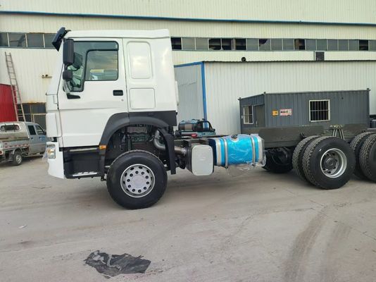 Paardenkracht 351-450 pk Gebruikte Sinotruk HOWO 6*4 Traktortruck 12.00r20/12r22.5/315.80-25