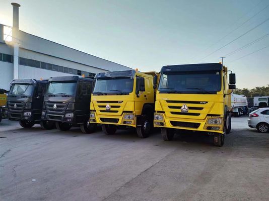 Constructie-dumptrucks Voorste opheffingsvorm HOWO 6*4 Tipper Truck 8500x2500x3600mm