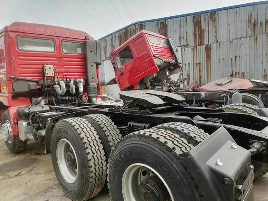 Radial banden ontwerp 400 pk HOWO trekker Truck 6 * 4 10 Wheel Sinotruck handgeschakelde transmissie