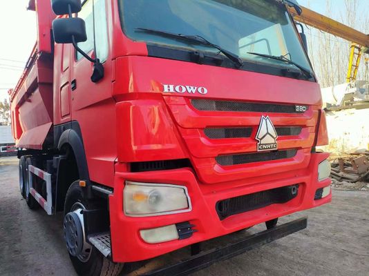 Handgeschakelde versnellingsbak HOWO 6*4 Rechtsrijden U-type tippertruck Constructie dumptrucks