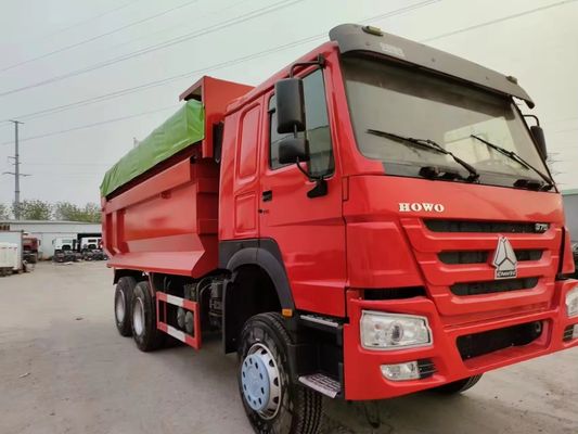 HOWO 6*4 U-type ophangwagen Constructie dumptrucks met 1 jaar naverkoopservice