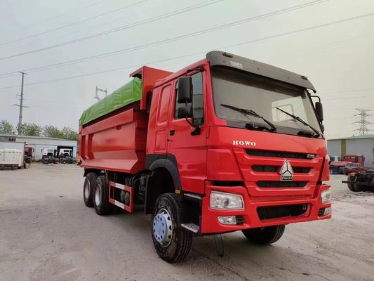 HOWO 6*4 U-type ophangwagen Constructie dumptrucks met 1 jaar naverkoopservice