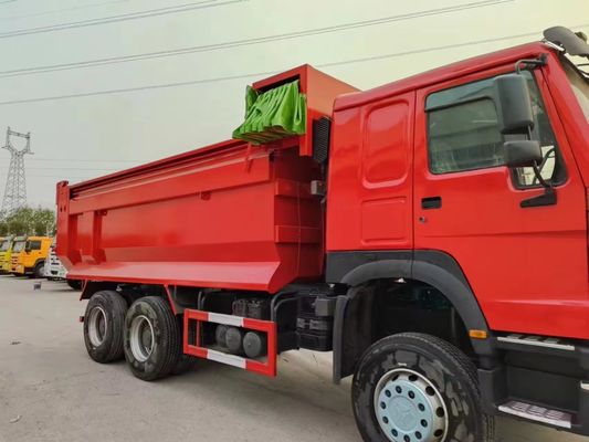 HOWO 6*4 U-type ophangwagen Constructie dumptrucks met 1 jaar naverkoopservice
