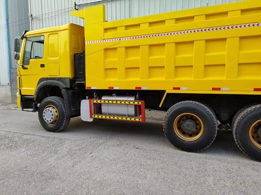 Witte HOWO 6*4 Dump Truck Tipper Truck Constructie 40-50tons met radial banden ontwerp