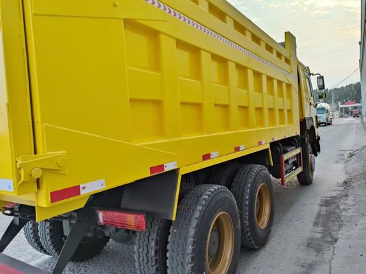Witte HOWO 6*4 Dump Truck Tipper Truck Constructie 40-50tons met radial banden ontwerp