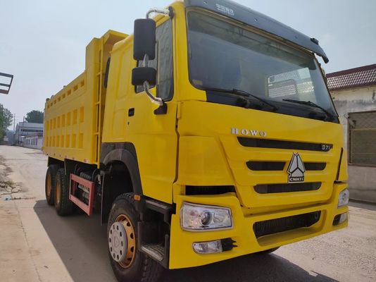 Witte HOWO 6*4 Dump Truck Tipper Truck Constructie 40-50tons met radial banden ontwerp