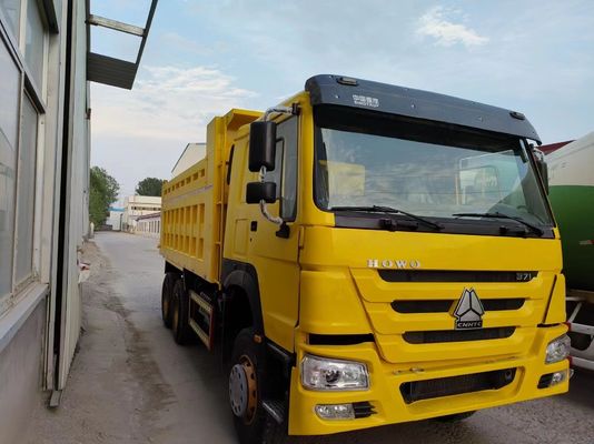 Witte HOWO 6*4 Dump Truck Tipper Truck Constructie 40-50tons met radial banden ontwerp