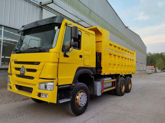 Witte HOWO 6*4 Dump Truck Tipper Truck Constructie 40-50tons met radial banden ontwerp