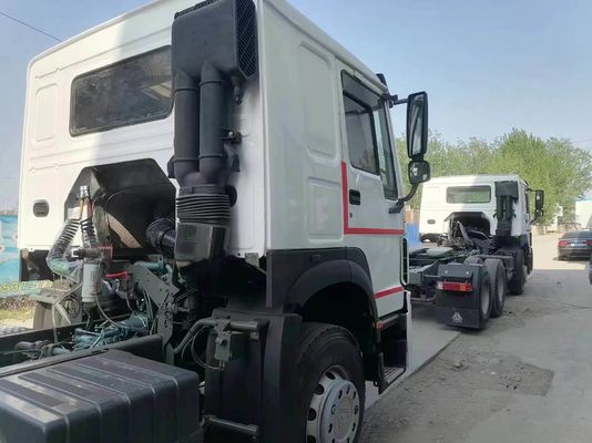Handgeschakelde transmissie type 420 pk Sinotruk HOWO 6*4 Traktortruck met Weichai motor