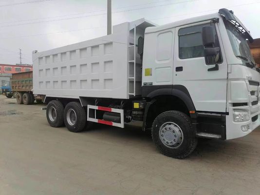 Tweedehands Sinotruk HOWO 6*4 Dump Truck met voorste hefstijl en andere kleur