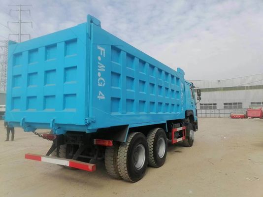 6*4 stuurwiel rechts rijden Sinotruck HOWO Front Lifting Style 375HP Dump Truck