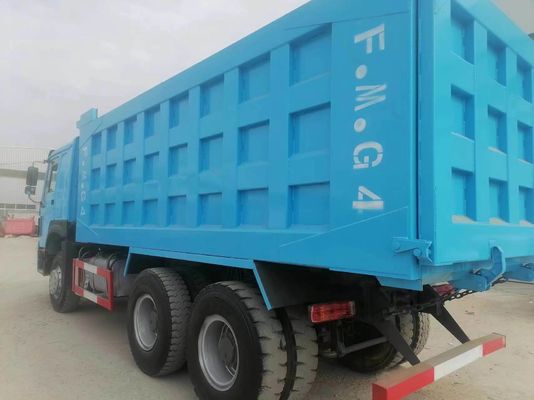 6*4 stuurwiel rechts rijden Sinotruck HOWO Front Lifting Style 375HP Dump Truck