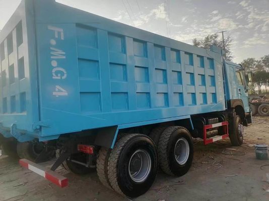 6*4 stuurwiel rechts rijden Sinotruck HOWO Front Lifting Style 375HP Dump Truck