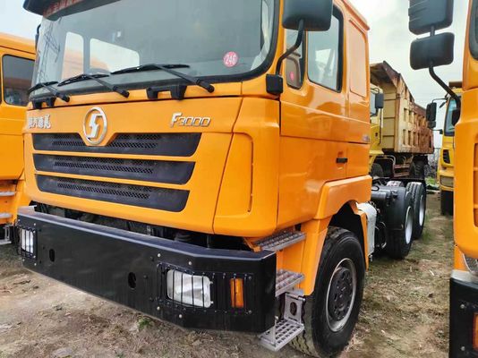 Gebruikt 380HP Shacman F3000 Tractor Trailer Heavy Duty 6X4 Links of rechts rijden