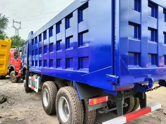 8x4 aandrijving gebruikte Sinotruk dumptruck HOWO 440HP 12banden zware ladingcapaciteit