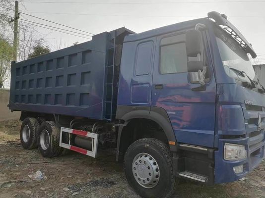 Blauwe Sinotruk HOWO 6*4 Tractor Truck Gebruikt 1 jaar Inclusief assistentie na verkoop