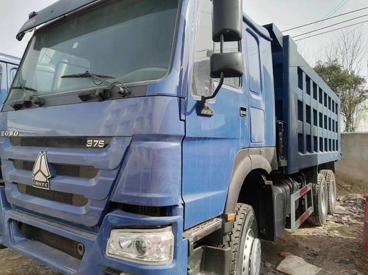 Blauwe Sinotruk HOWO 6*4 Tractor Truck Gebruikt 1 jaar Inclusief assistentie na verkoop