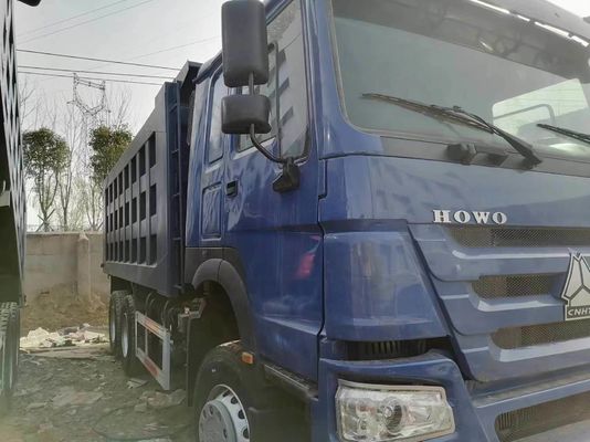 Blauwe Sinotruk HOWO 6*4 Tractor Truck Gebruikt 1 jaar Inclusief assistentie na verkoop