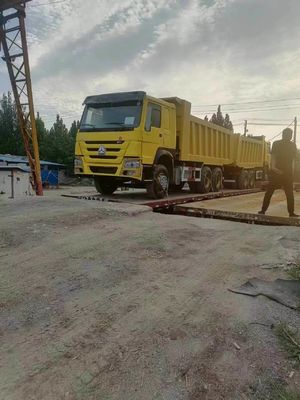 20-100 ton 6X4 371 pk Sinotruck HOWO Gebruikte dumptrucks met ISO-bandcertificering