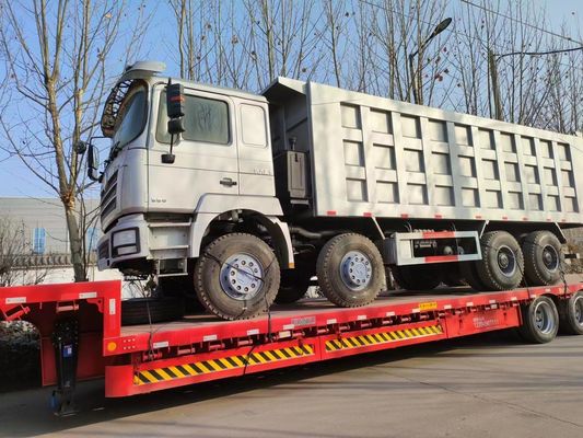 Shacman 8X4 Dump Truck 30t Gebruikte Sinotruck Super Drive 375HP 12 Wheel 40t