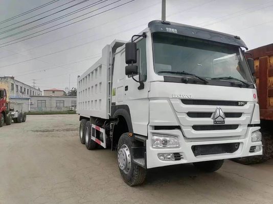 Sinotruk HOWO A7 6X4 371HP dumptruck met handgeschakelde transmissie en eenvoudig onderhoud