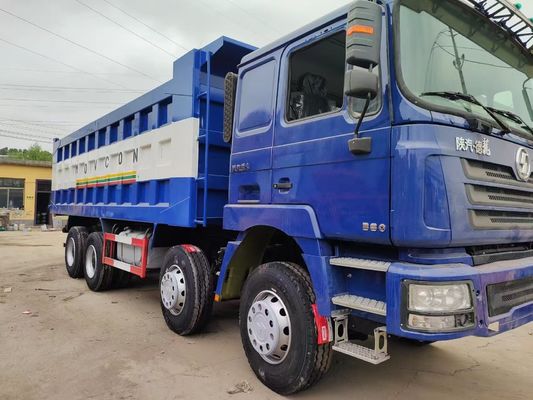 8×4 aandrijflijn Shacman F3000 met handgeschakelde transmissie Dieselmotor Tipping Dump Truck