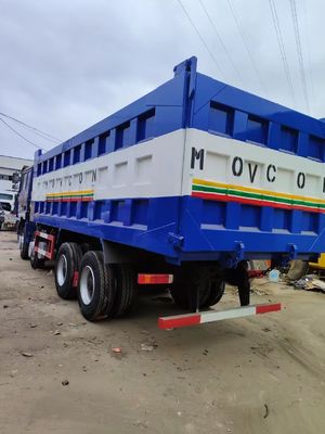8×4 aandrijflijn Shacman F3000 met handgeschakelde transmissie Dieselmotor Tipping Dump Truck