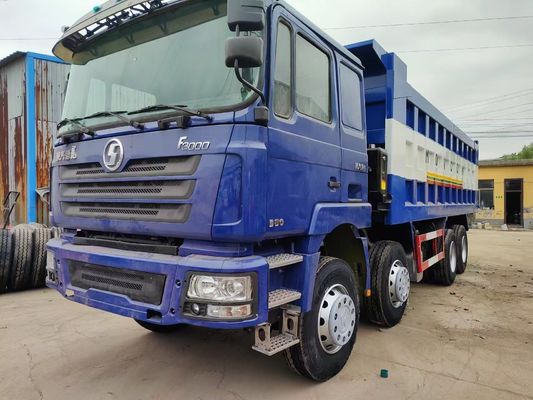 8×4 aandrijflijn Shacman F3000 met handgeschakelde transmissie Dieselmotor Tipping Dump Truck